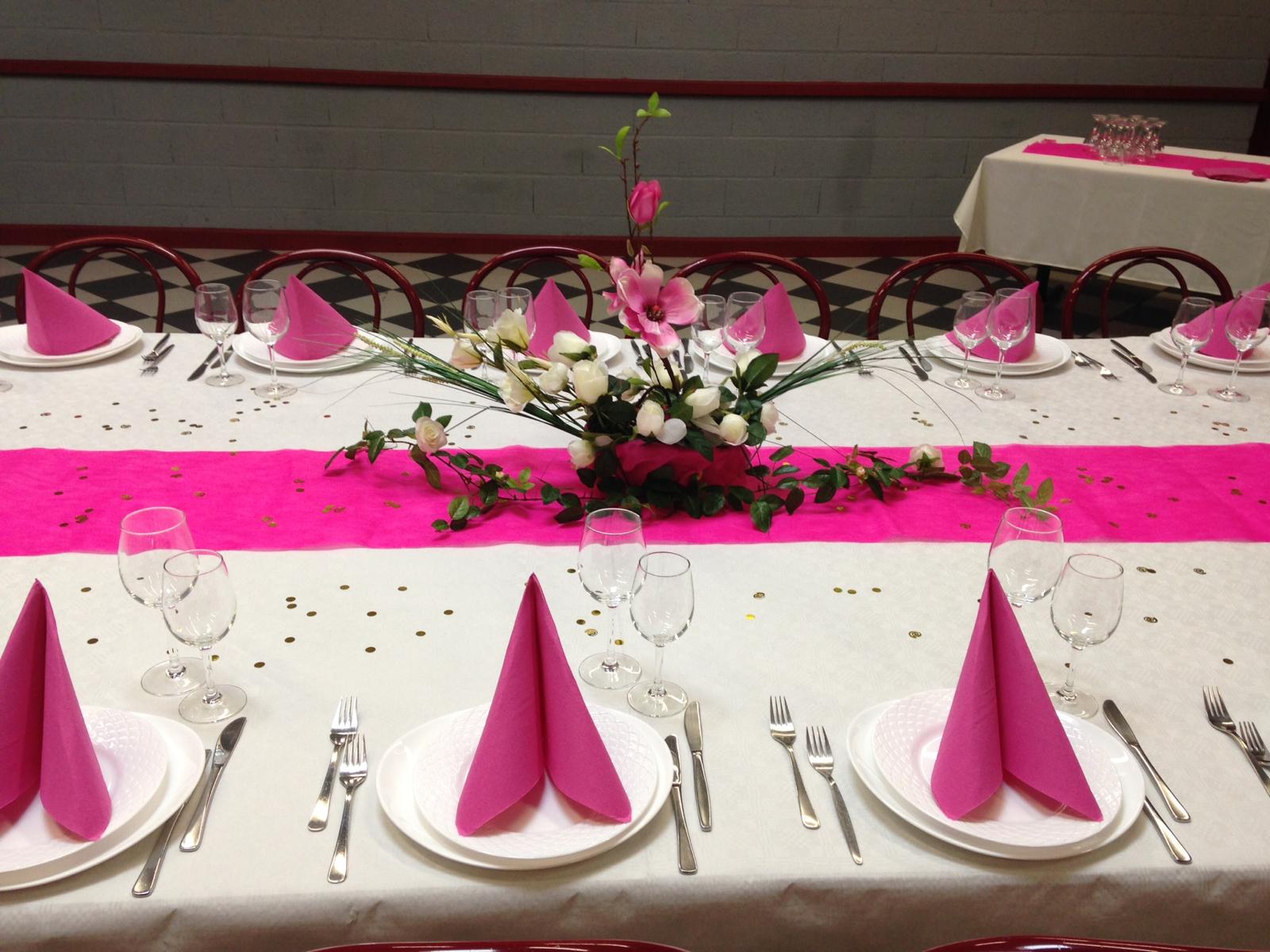Décoration et dressage de table d'événement